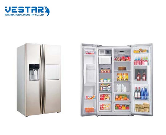 Side by Side Refrigerator with Mini Bar and Dispenser
