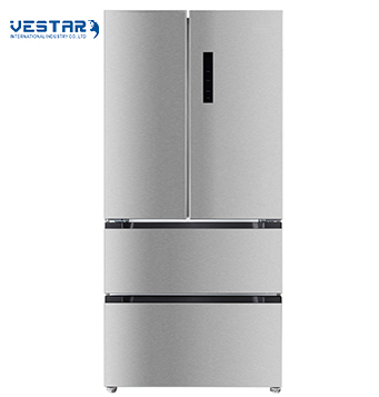 523L 513L French Foor Door Refrigerator for Home Kitchen Use Applicances